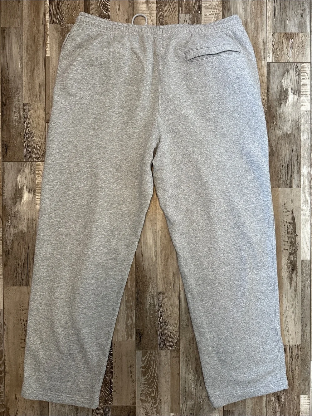 Nike Light Gray Men's Fleece Sweatpants
